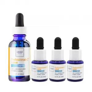 Левша VC сыворотка 10% успокаивающая, подтягивающая, увлажняющая, восстанавливающая 30мл+5мл*2 Obagi