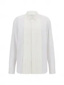 Смокинговая рубашка Ferragamo, белый