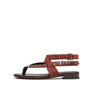 Сандалии Roman Holiday с одной бретелью для женщин Staccato, бордовый