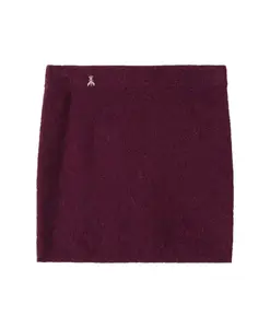 Вязаная мини-юбка Patrizia Pepe, красный