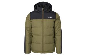Пуховик мужской зеленый The North Face, зеленый