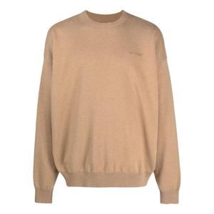 Вязаный джемпер Off-White с вышитым логотипом OMHE138F22KNI0016262