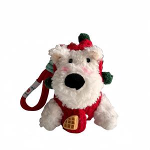 77 SEVEN DREAM Очаровательные глазки, милый кролик и белый щенок подвеска на рюкзак плюшевая кукла высота 12см