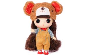 Кукла шарнирная Bib & Brace Bear Sisters, кукла для переодевания 18см Ddung