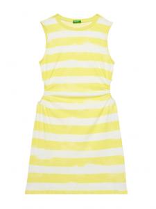 Летнее платье стандартный крой 3SL3CV013 United Colors Of Benetton, желтый