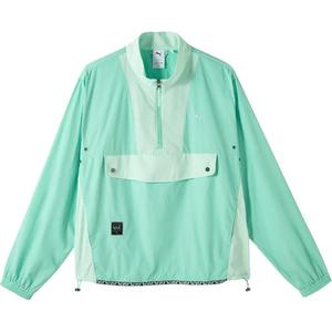 Пальто-тренч унисекс мятно-зеленого цвета Puma, мятно-зеленый