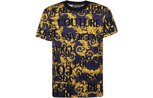 Футболка мужская разноцветная VERSACE JEANS COUTURE, мультиколор