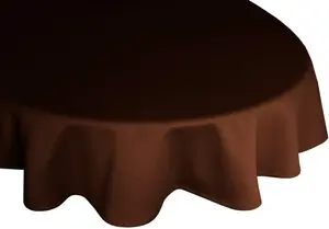 Скатерть вирт "NEWBURY", круглая Wirth Ø 160 см, коричневый
