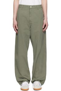 Зеленые брюки до колена Carhartt Work In Progress