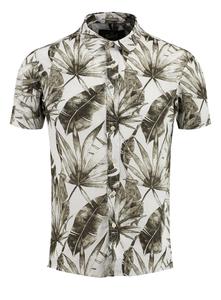 Рубашка на пуговицах классического кроя Key Largo, цвет Khaki/Light green