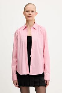 Рубашка the essential shirt HUGO, розовый