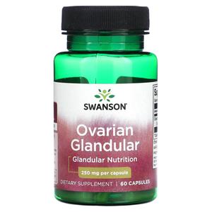 Добавка Swanson Ovarian Glandular 250 мг, 60 капсул