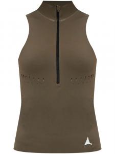 Жилет ROA с полумолнией, зеленый