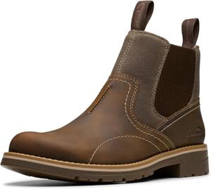 Мужские ботинки Clarks Morris Easy водонепроницаемые, Beeswax Leather