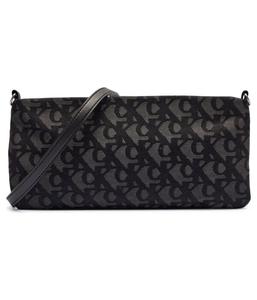 Сумка-клатч Calvin Klein Jeans текстильная с принтом, серый