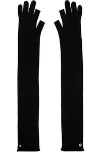 Трикотажные оперные перчатки Concordians rasato Rick Owens, черный