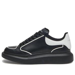 Кроссовки oversized sneakers 'black white' Alexander Mcqueen, черный