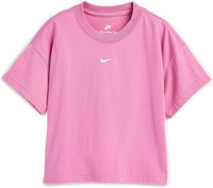 Футболка Nike Kids Sportswear Essential Boxy T-Shirt, цвет Magic Flamingo