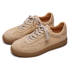 Дышащие низкие кроссовки для скейтбординга, мужские, абрикосового цвета Fabrication, Apricot