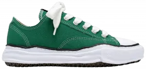 Кроссовки Maison Mihara Yasuhiro Peterson OG Sole Canvas Low, зеленый