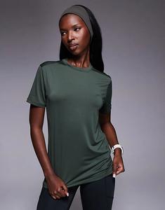 Футболка Icon Active 4505 Быстросохнущая темно-зеленого цвета