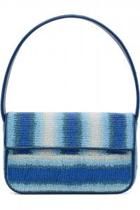 Сумка Tommy с бисером Staud, цвет ride the wave