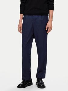 Брюки tapered fit 16094358 Selected Homme, синий