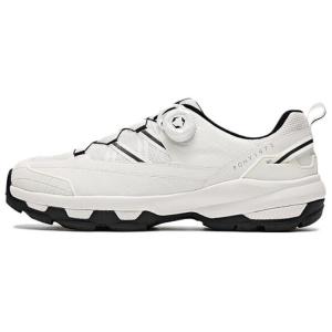 PONY GOYA Устойчивые к истиранию дышащие увеличивающие рост низкие треккинговые туфли мужские белые, цвет White