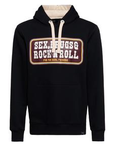 Пуловер King Kerosin Sex Drugs & Rock N Roll, черный