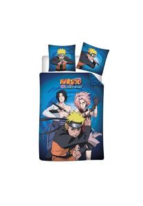 Набор постельного белья Cofi Naruto, 140x200 см, черный