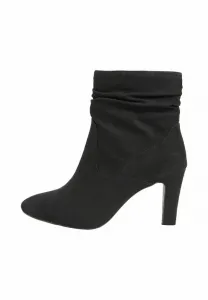 Классические ботильоны средней высоты с присборенной подошвой и стандартным кроем. Friends Like These, Black