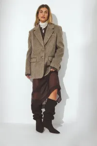 Сапоги-Ботфорты «котенок» Na-Kd, Dk Brown