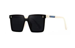 CMFY Солнцезащитные очки Unisex, Ecru Frame with Gray Lens