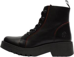 Женские модные ботинки FLY London Metz788fly, Black/Red