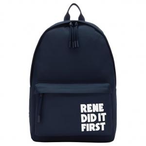 LACOSTE Большой тканевый рюкзак мужской морской синий, Marine Blue