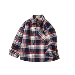 Disney Рубашка Navy Blue Plaid для детей 3-7 лет