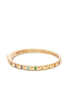 Браслет Pyramid Stud из желтого золота с сапфирами Harwell Godfrey, золотой