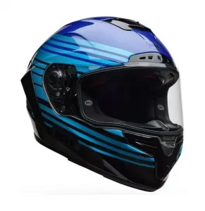 Шлем Bell Race Star Flex DLX Dash Bell Helmets, синий/черный