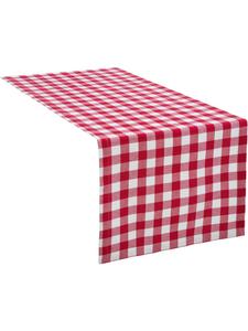 Redbest  Хлопковая скатерть-дорожка Nashville красного цвета