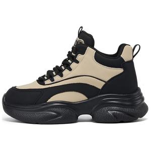 DAPHNE Женские устойчивые к истиранию кроссовки мид-топ на массивной подошве черные, цвет Black