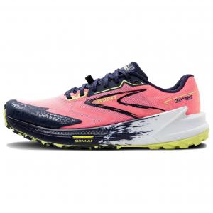 Brooks Catamount 3 с амортизацией, износостойкие низкие кроссовки для повседневного бега, женские, розовые