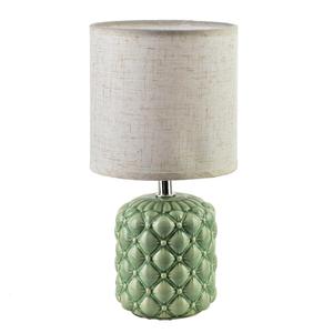 Настольная лампа Leti Green 10/14/28,5 см, керамика Mondex, зеленый