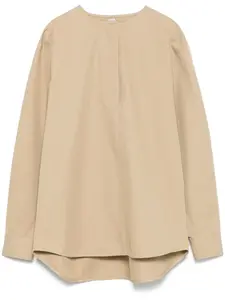 Рубашка без воротника TOTEME, нейтральный