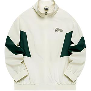 361° Куртка мужская Sand Brown White/Deep Emerald Green