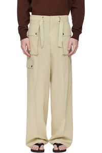 Легкие хлопковые вельветовые карго-брюки Viyella Auralee, хаки