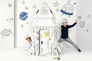 Текторадо — картонная космическая ракета. Tektorado