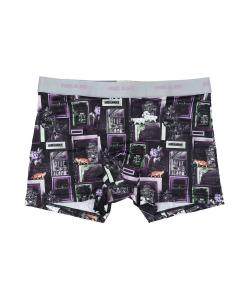 Пол и Джо Нунет и картина «Цыганка» в боксерских шортах