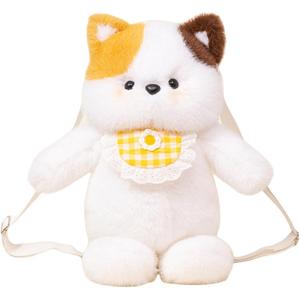 Мягкая и милая плюшевая игрушка бегущее животное высота 45см Happy Fish