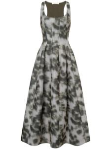 Philosophy Di Lorenzo Serafini платье с абстрактным принтом, серый