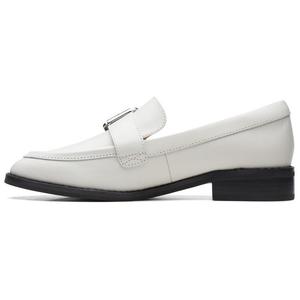 Clarks Лоферы 3 см женские белые